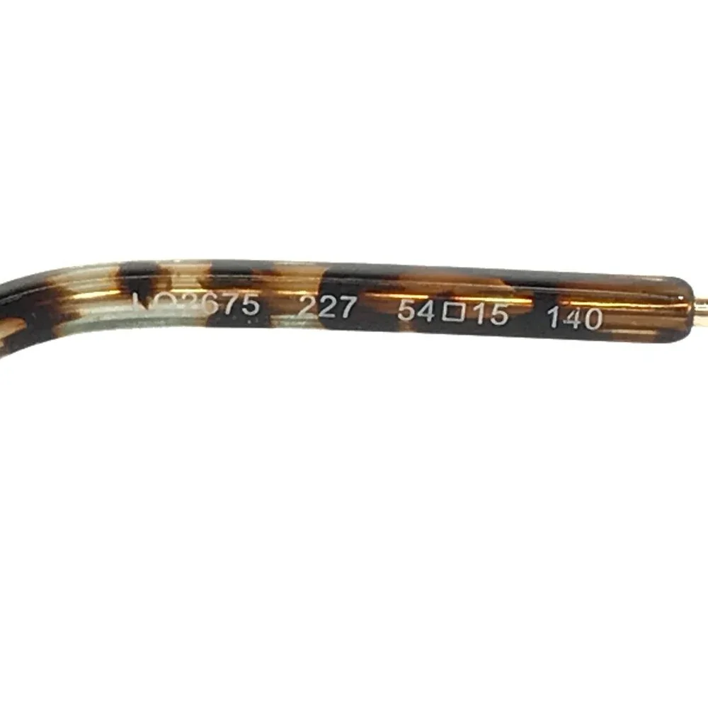 Longchamp Eyeglasses Frames LO2675 227 Gray Brown Tortoise Gold 54-15-140